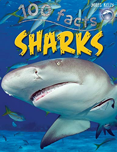 Stock image for 100 Facts Sharks- Marine Biology, Educational Projects, Fun Activities, Quizzes and More! for sale by Wonder Book