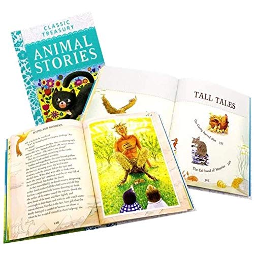 Stock image for Classic Treasury Animal Stories : An Enchanting Animal Story Book for Kids Aged 7 - 10 Years for sale by Better World Books