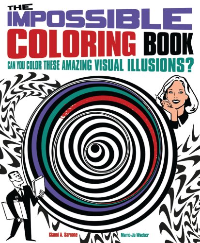 Stock image for The Impossible Colouring Book for sale by AwesomeBooks