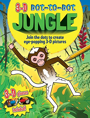 9781782122098: 3-D Dot-to-Dot Jungle: Join the Dots to Create Eye-popping 3-D Pictures