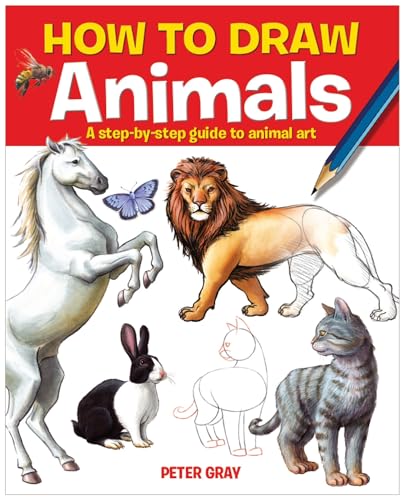 Beispielbild fr How to Draw Animals: A step-by-step guide to animal art zum Verkauf von WorldofBooks