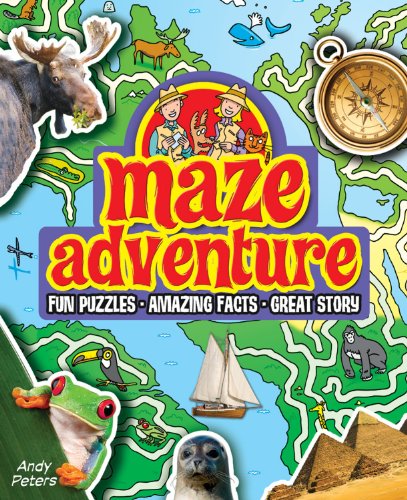 Beispielbild fr Maze Adventure: Fun Puzzles, Amazing Facts, Great Story zum Verkauf von WorldofBooks