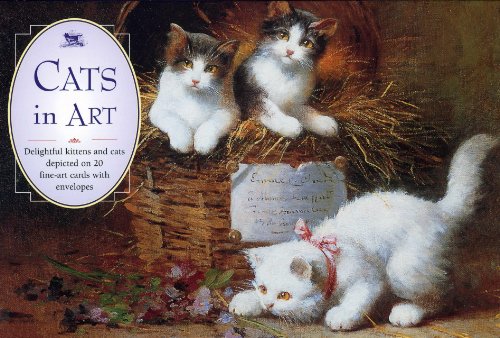 Beispielbild fr Cats in Art: Card Box of 20 Notecards and Envelopes zum Verkauf von Revaluation Books