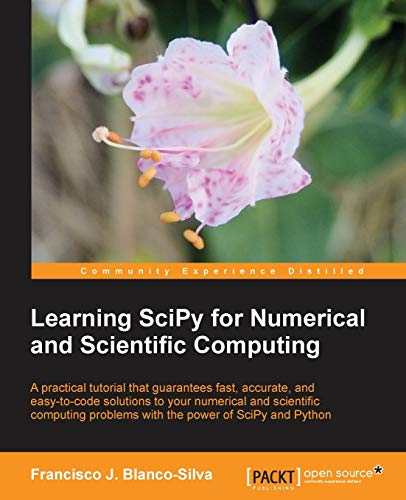 9781782161622: Learning SciPy for Numerical and Scientific Computing