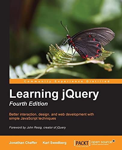 Stock image for Learning JQuery for sale by Better World Books Ltd