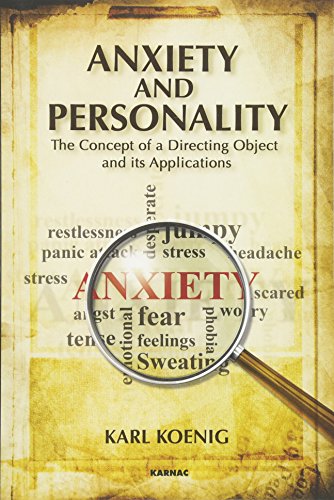 Stock image for Anxiety and Personality: The Concept of a Directing Object and its Applications for sale by Chiron Media