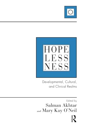 Stock image for Hopelessness: Developmental, Cultural, and Clinical Realms for sale by Chiron Media