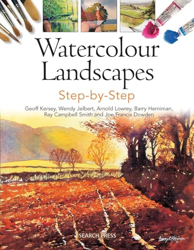 Stock image for Watercolour Landscapes Step-by-Step (Painting Step-by-Step) for sale by HPB-Diamond