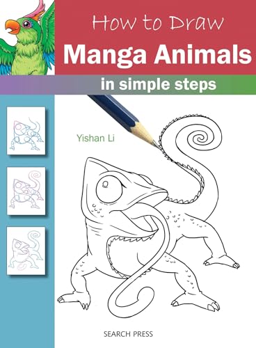 Beispielbild fr How to Draw Manga Animals: in simple steps zum Verkauf von HPB Inc.