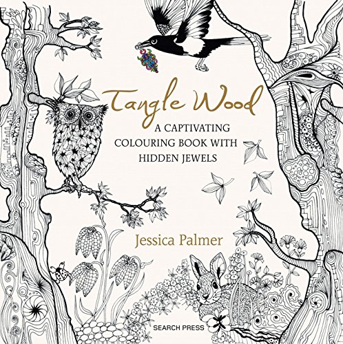Imagen de archivo de Tangle Wood: A Captivating Colouring Book with Hidden Jewels a la venta por Books-FYI, Inc.