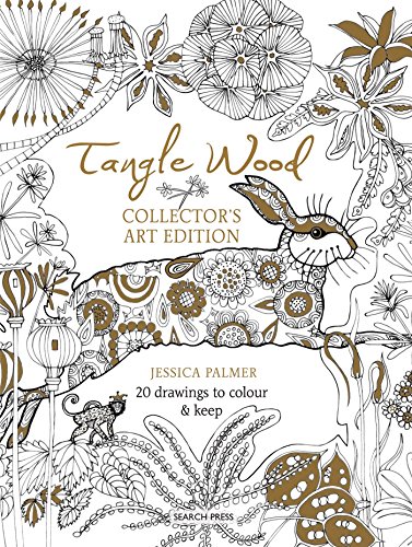 Imagen de archivo de Tangle Wood Collector's Art Edition: 20 drawings to colour & keep a la venta por WorldofBooks