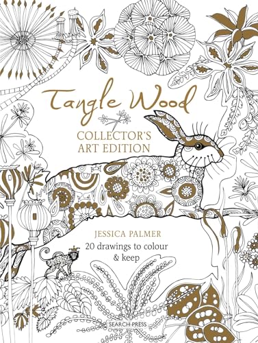 Stock image for Tangle Wood Collector's Art Edition: 20 drawings to colour & keep for sale by WorldofBooks