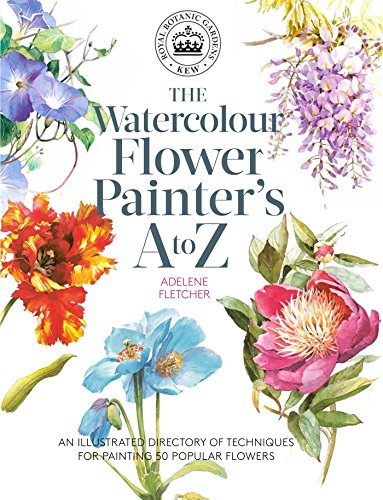Beispielbild fr Kew: The Watercolour Flower Painters A to Z: An Illustrated Directory of Techniques for Painting 50 Popular Flowers zum Verkauf von Goodwill