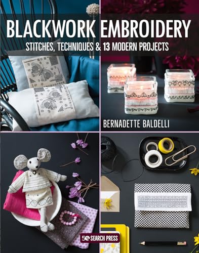 Stock image for Blackwork Embroidery: Stitches, techniques and 13 modern projects for sale by PlumCircle