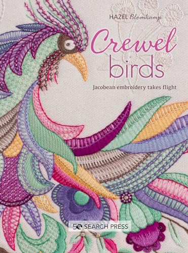 Beispielbild fr Crewel Birds: Jacobean embroidery takes flight zum Verkauf von Book Outpost