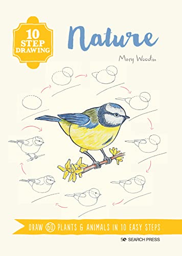 Beispielbild fr 10 Step Drawing: Nature: Draw 60 plants & animals in 10 easy steps zum Verkauf von AwesomeBooks