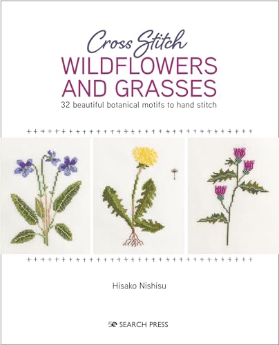 Beispielbild fr Cross Stitch Wildflowers and Grasses: 32 beautiful botanical motifs to hand stitch zum Verkauf von WorldofBooks