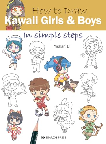 Beispielbild fr How to Draw Kawaii Girls and Boys in Simple Steps zum Verkauf von SecondSale