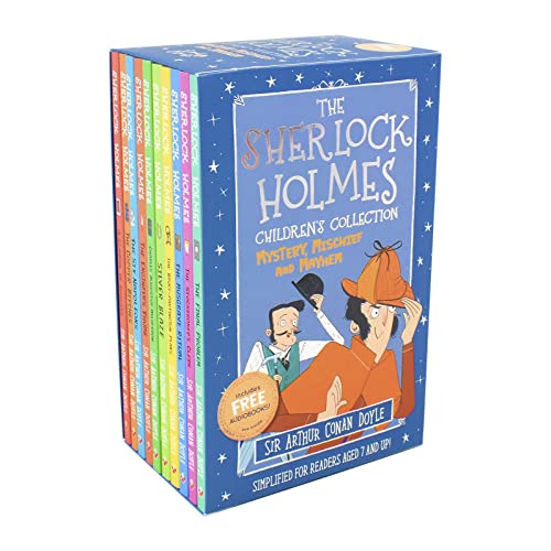 Stock image for Sir Arthur Conan Doyle Sherlock Holmes Childrens Collection (Series 2) - Mystery, Mischief and Mayhem(Easy Classics) 10 Books Box Set (Sherlock Holmes Set 2: Mystery, Mischief and Mayhem) for sale by Seattle Goodwill