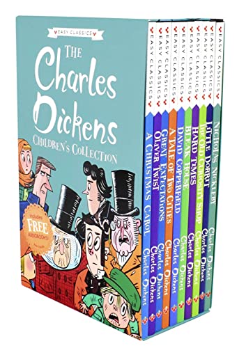 

The Charles Dickens Children's Collection (Easy Classics) 10 Book Box Set (A Christmas Carol, Oliver Twist . A Tale of Two Cities, Great Expectations)