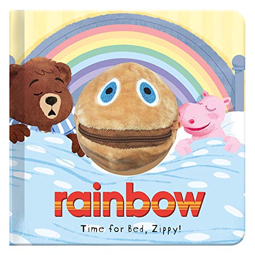 Beispielbild fr Time for Bed, Zippy! (Rainbow Hand Puppet Book) - Ideal for Bedtime Reading for Kids Ages 3-5 Years zum Verkauf von WorldofBooks