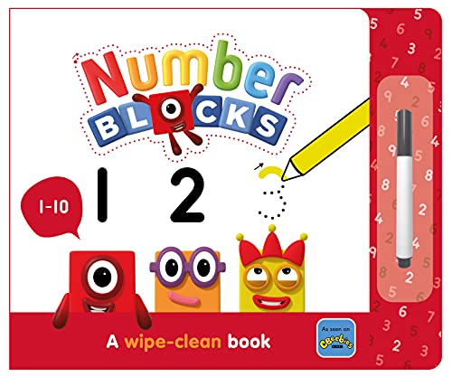 Image d'archives pour Numberblocks 1-10: A Wipe-Clean Book and Pen - Learn to Write Numbers for Preschool Ages 3-6 mis en vente par Bahamut Media