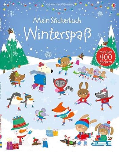 9781782320708: Mein Stickerbuch: Winterspa: Usborne zum Mitmachen