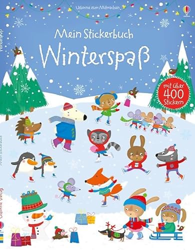 9781782320708: Mein Stickerbuch: Winterspa: Usborne zum Mitmachen
