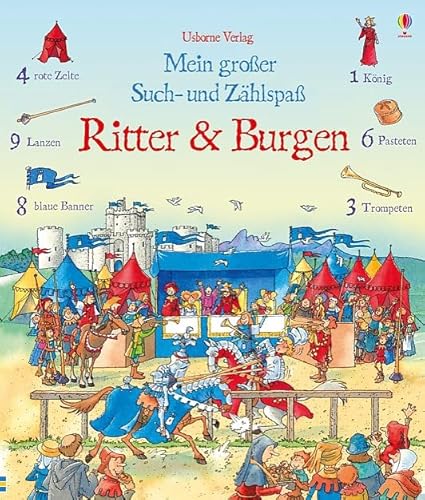 Beispielbild fr Mein gro er Such- und Zählspa : Ritter und Burgen zum Verkauf von WorldofBooks