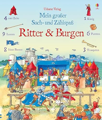Stock image for Mein gro er Such- und Zählspa : Ritter und Burgen for sale by WorldofBooks