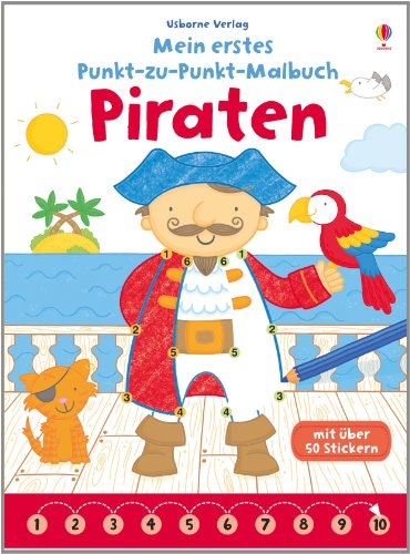 9781782321293: Mein erstes Punkt-zu-Punkt-Malbuch: Piraten