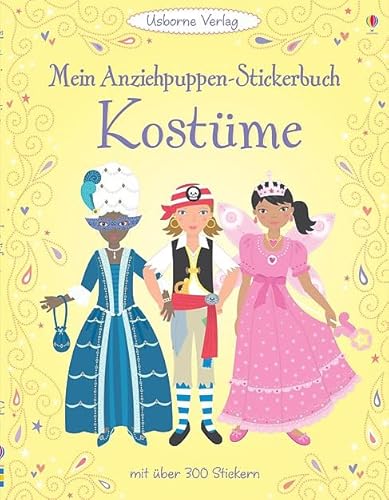 9781782321910: Mein Anziehpuppen-Stickerbuch: Kostme