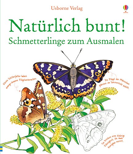 Beispielbild fr Natrlich bunt! Schmetterlinge zum Ausmalen -Language: german zum Verkauf von GreatBookPrices