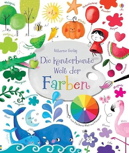 9781782323303: Die kunterbunte Welt der Farben: mit Farbkreis Rad und Folienseite