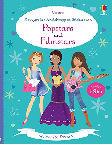 Beispielbild fr Mein groes Anziehpuppen-Stickerbuch: Popstars und Filmstars zum Verkauf von Blackwell's