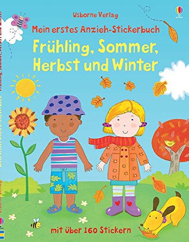 9781782325390: Mein erstes Anzieh-Stickerbuch: Frhling, Sommer, Herbst und Winter