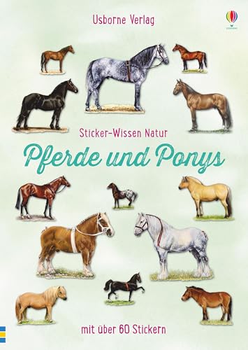 Stock image for Sticker-Wissen Natur: Pferde und Ponys -Language: german for sale by GreatBookPrices