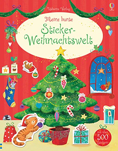 Stock image for Meine bunte Sticker-Weihnachtswelt for sale by MusicMagpie