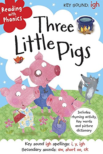 Stock image for Three Little Pigs (Reading with Phonics) by Fennell, Clare (2013) Hardcover for sale by Better World Books