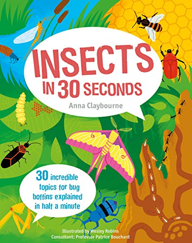 Beispielbild fr Insects in 30 Seconds: 30 fascinating topics for bug boffins explained in half a minute (Children's 30 Second) zum Verkauf von WeBuyBooks