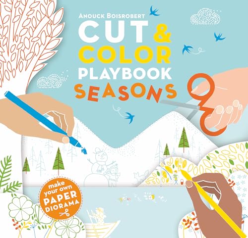 Beispielbild fr Cut and Colour Playbook: Seasons zum Verkauf von WorldofBooks