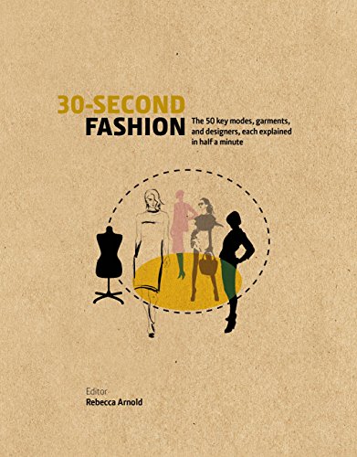 Stock image for 30-Second Fashion: The 50 Key Modes, Garments, and Designers, Each Explained in Half a Minute for sale by medimops