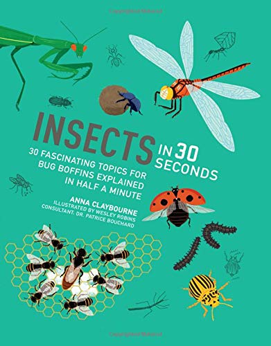 Imagen de archivo de Insects in 30 Seconds: 30 fascinating topics for bug boffins explained in half a minute (Kids 30 Second) a la venta por PlumCircle