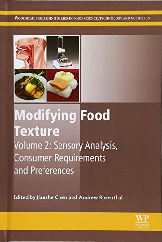 Beispielbild fr Modifying Food Texture: Sensory Analysis, Consumer Requirements and Preferences Volume 2 zum Verkauf von Chiron Media