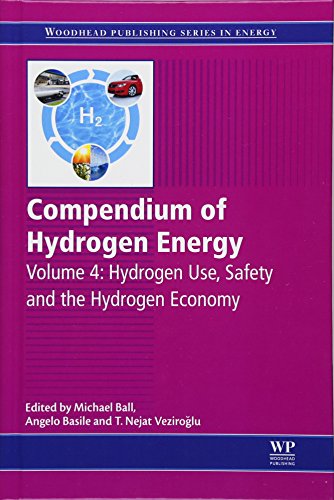 9781782423645: Compendium of Hydrogen Energy: Hydrogen Use, Safety and the Hydrogen Econom Volume 4: Hydrogen Use, Safety and the Hydrogen Economy (Woodhead Publishing Series in Energy)