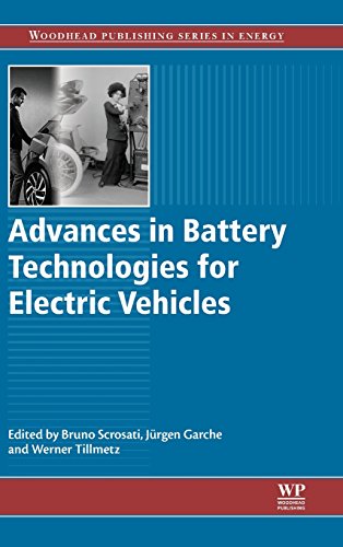 Beispielbild fr Advances in Battery Technologies for Electric Vehicles (Woodhead Publishing Series in Energy) zum Verkauf von Chiron Media