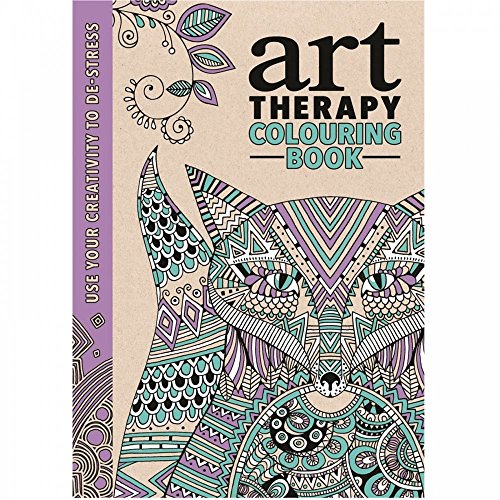 Imagen de archivo de The Art Therapy Colouring Book (Colouring for Grown-ups) (Art Therapy Series) a la venta por AwesomeBooks