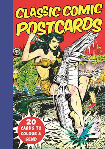 Beispielbild fr Classic Comic Postcards: 20 Cards to Colour & Send zum Verkauf von HPB-Ruby