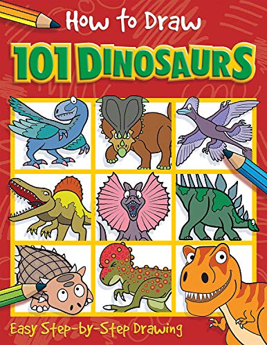 Beispielbild fr How to Draw 101 Dinosaurs zum Verkauf von WorldofBooks