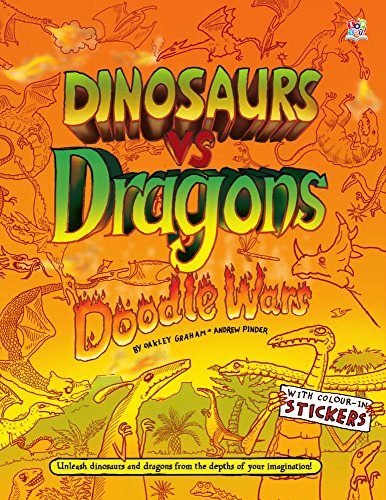 Imagen de archivo de Dinosaurs vs Dragons (Doodle Wars) a la venta por WorldofBooks
